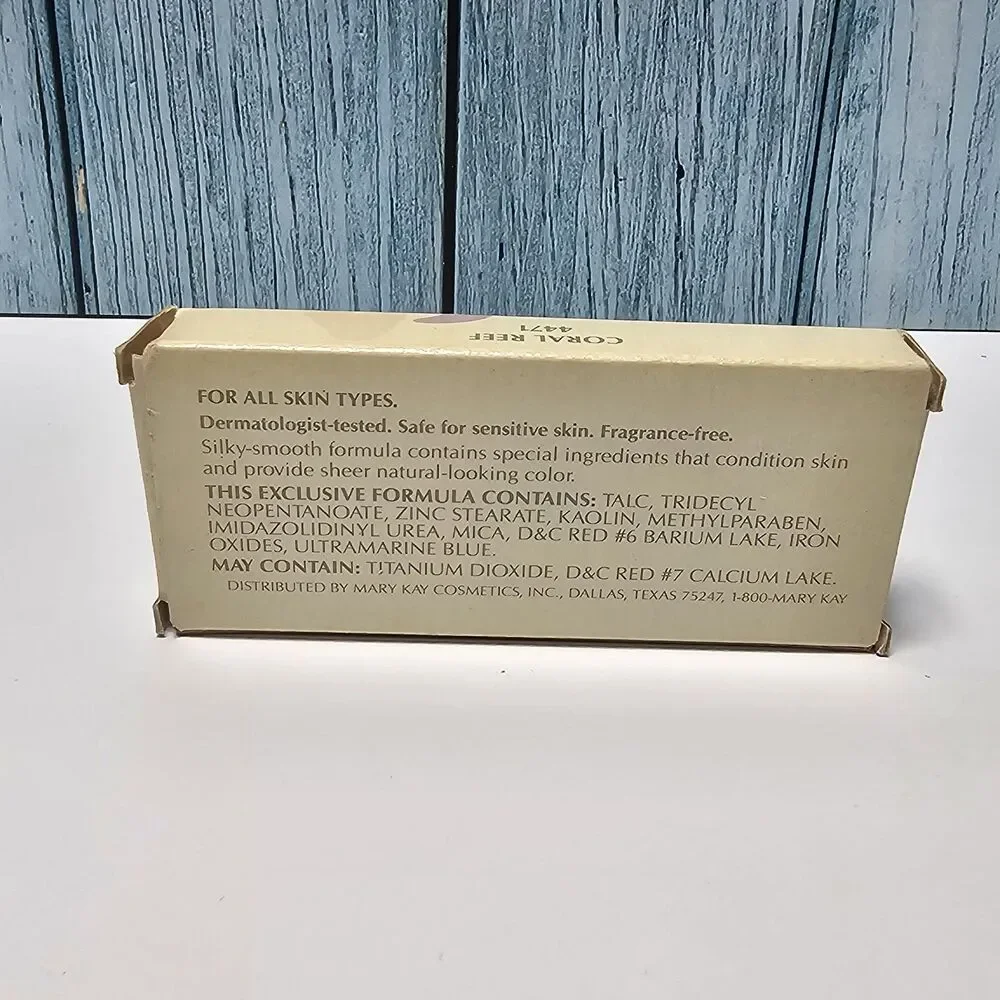 Mary Kay Powder Perfect Cheek Color Coral Reef #4471 Discontinued New Old Stock